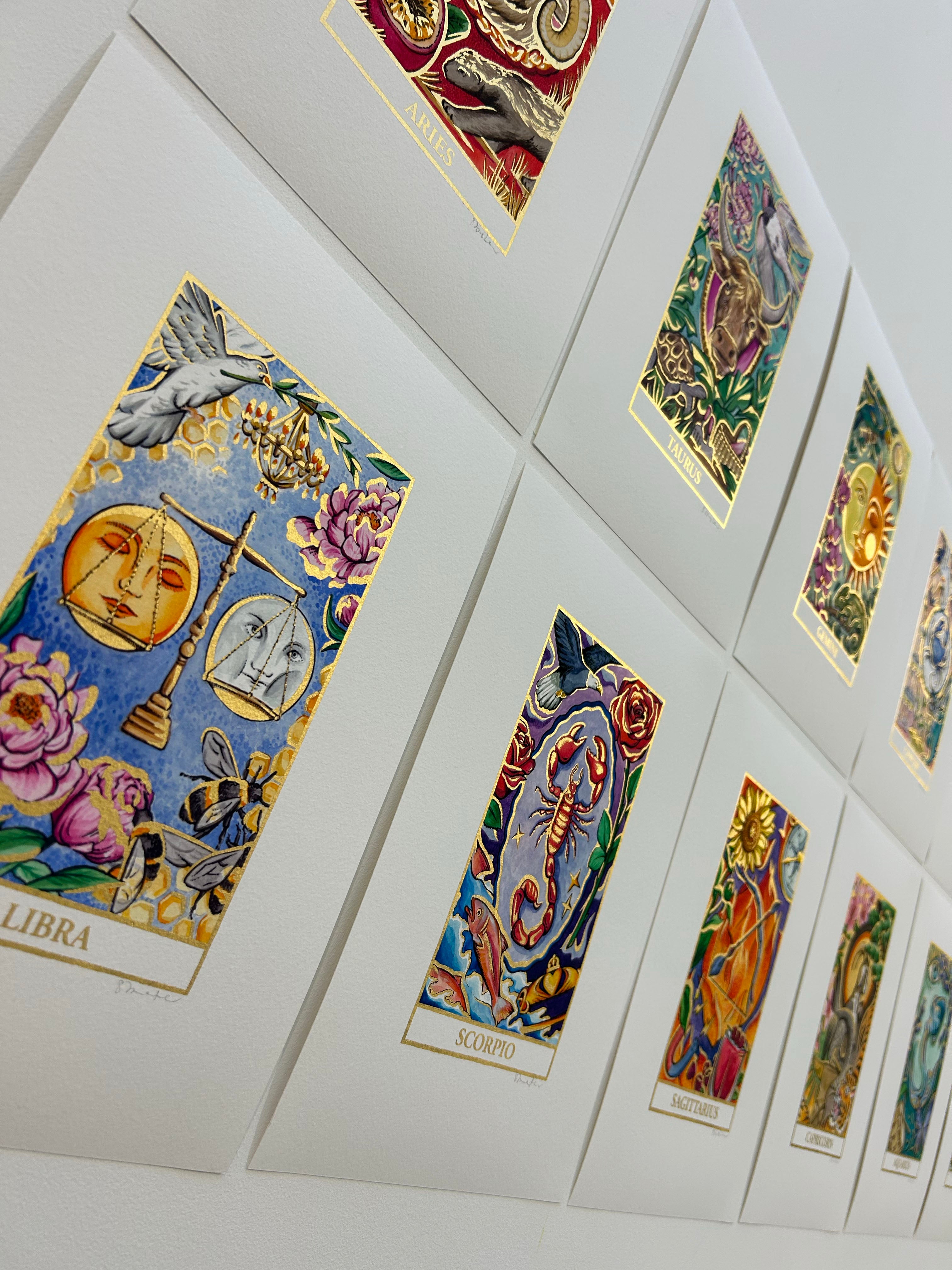 TAURUS Zodiac Tarot Artwork
