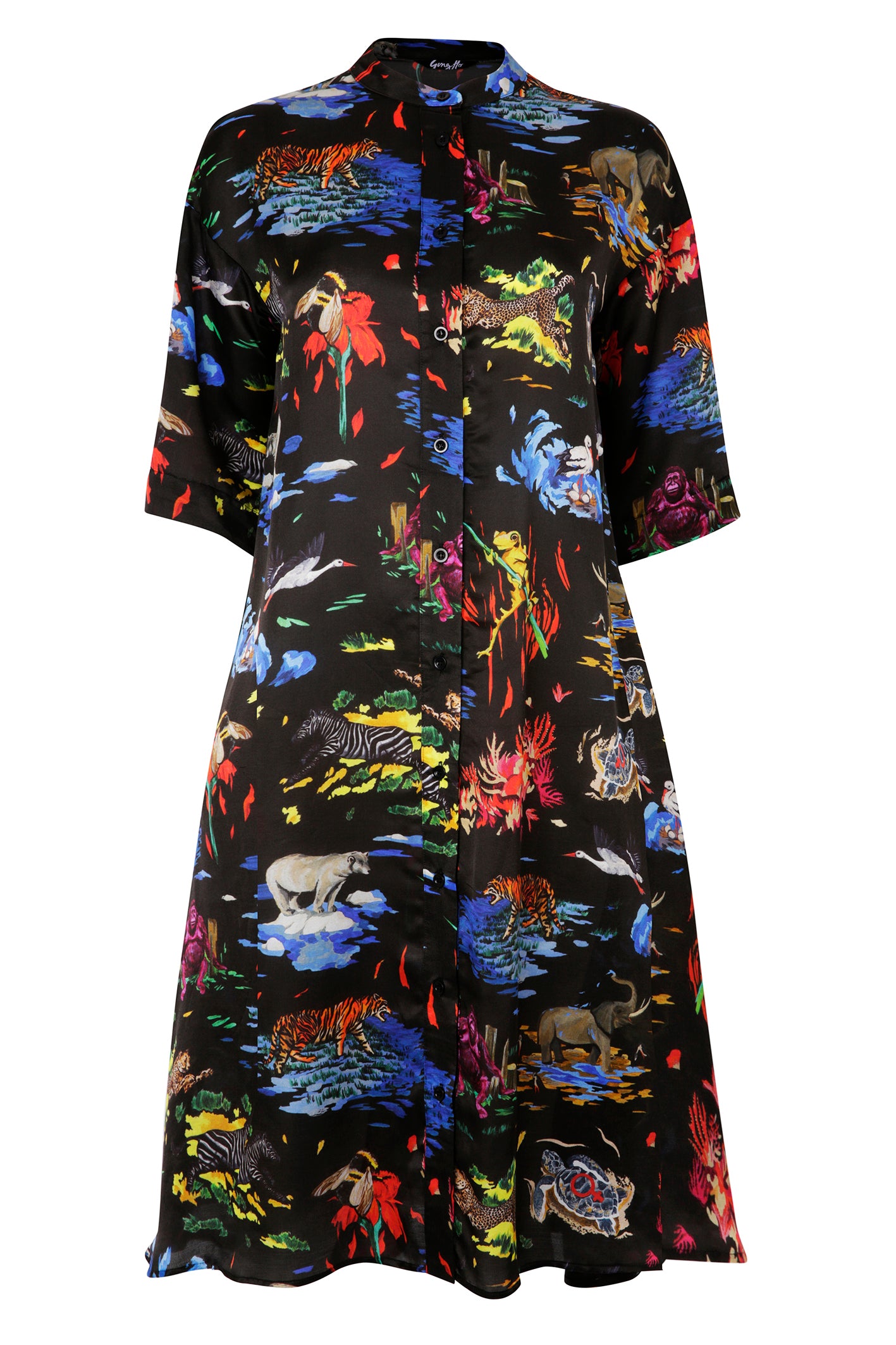 Endangered Shirt Dress SAMPLE