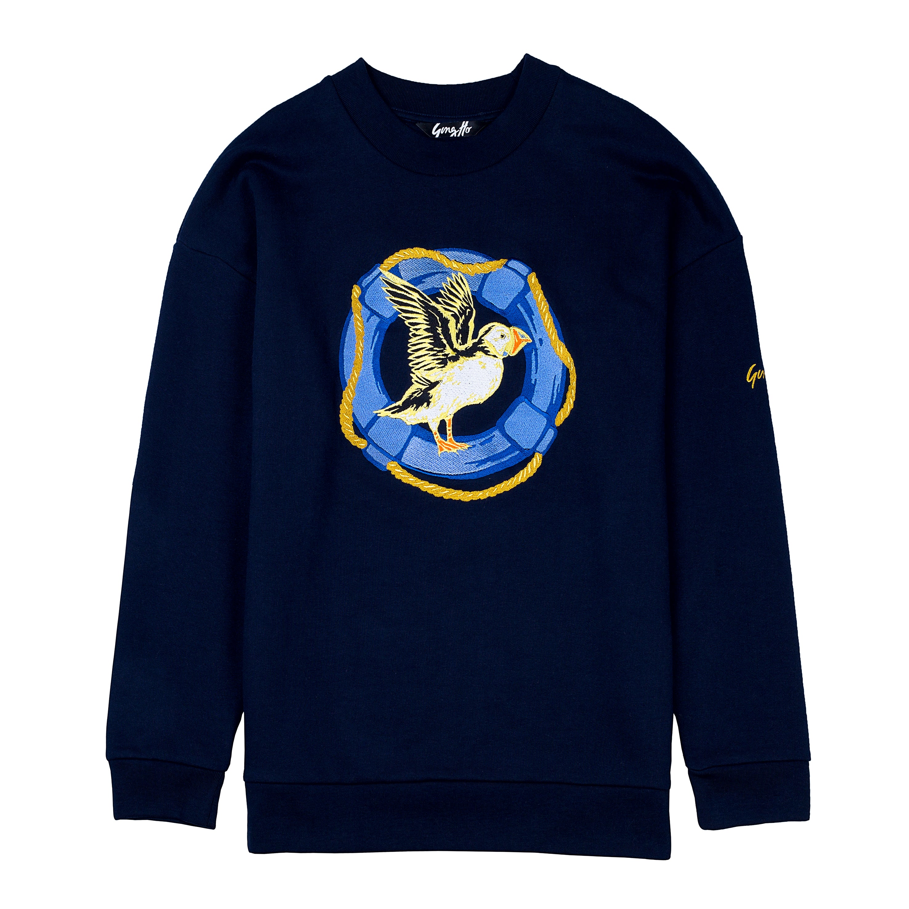 Puffin Embroidered Sweatshirt SAMPLE