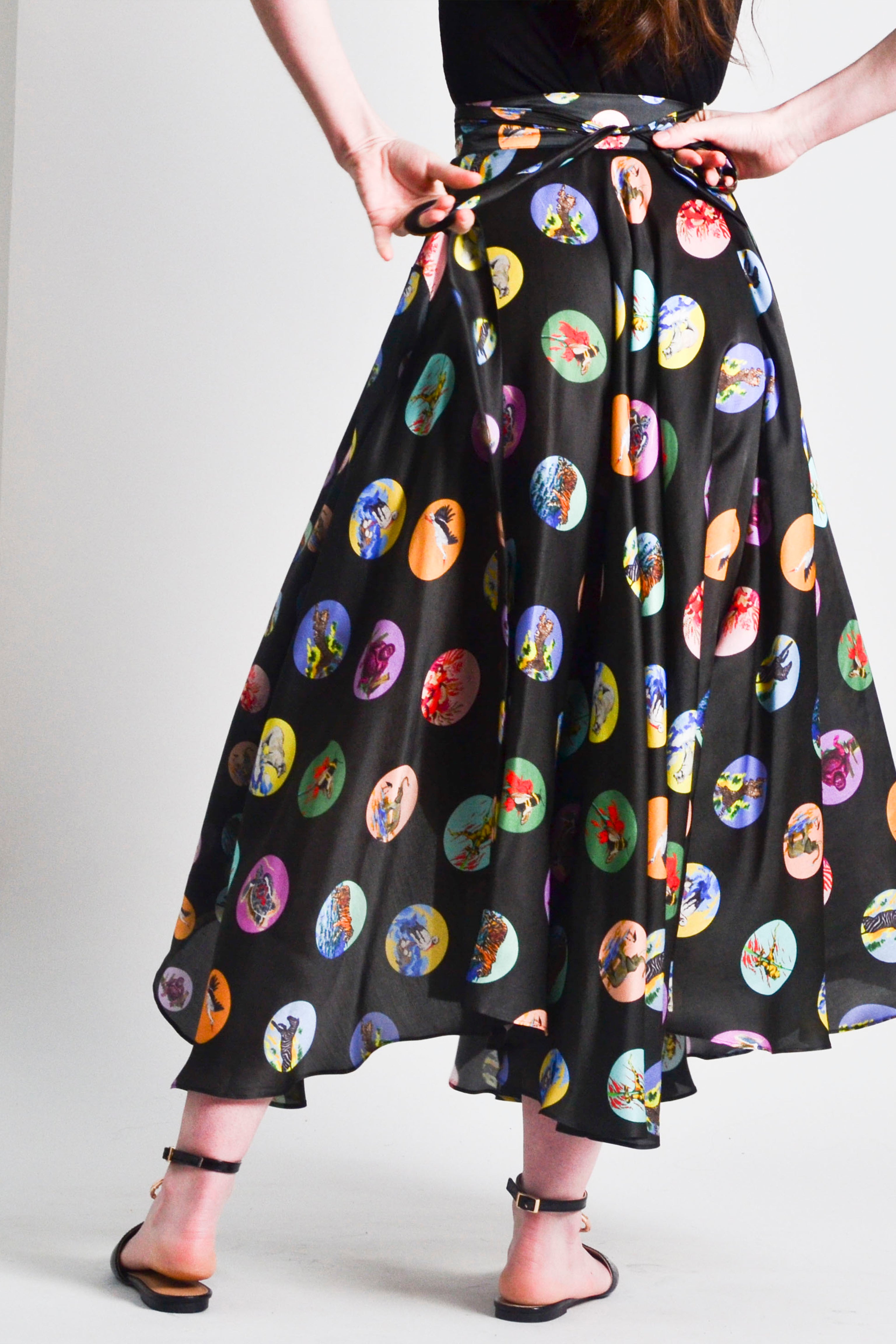 Endangered Polka Skirt SAMPLE